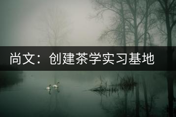 尚文：創(chuàng)建茶學實習基地努力推廣茶文化