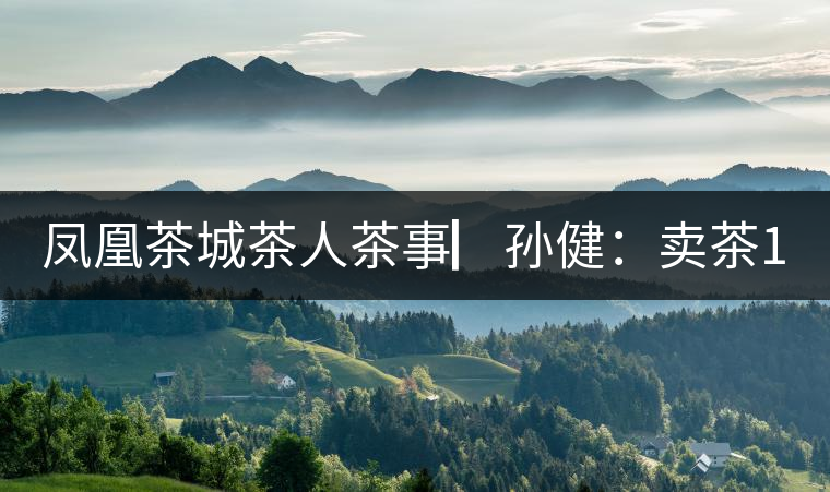 鳳凰茶城茶人茶事▏孫?。嘿u(mài)茶15年，對(duì)普洱茶還猶如初見(jiàn)