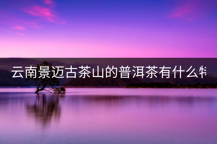云南景邁古茶山的普洱茶有什么特點(diǎn)?云南景邁古茶山的普洱茶有什么特點(diǎn)？