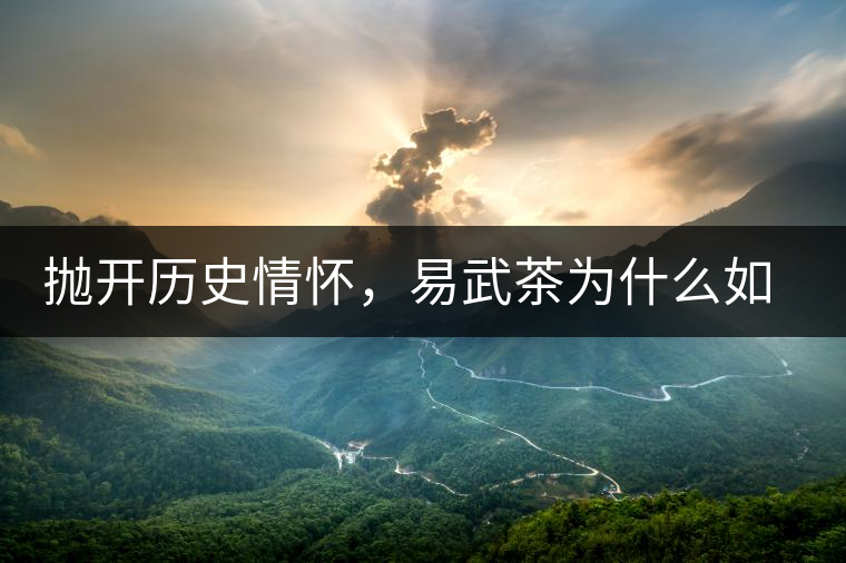 拋開歷史情懷，易武茶為什么如此受歡迎？