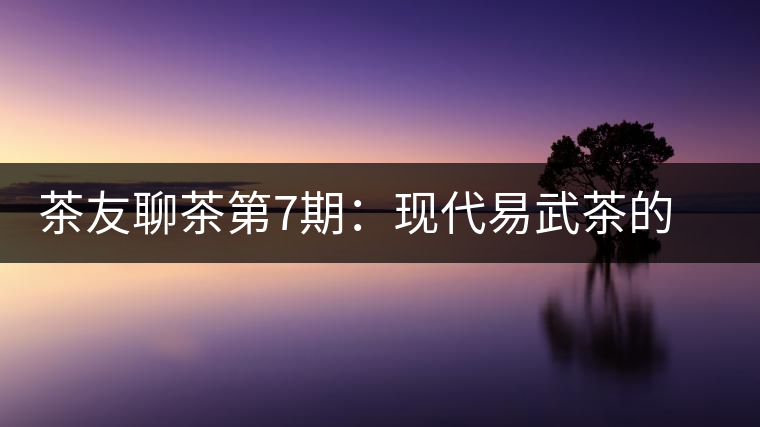 茶友聊茶第7期：現(xiàn)代易武茶的發(fā)起者，普洱茶史重量級人物—張毅