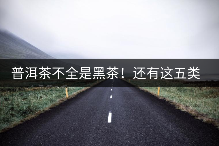 普洱茶不全是黑茶！還有這五類茶，現(xiàn)在知道還不算晚