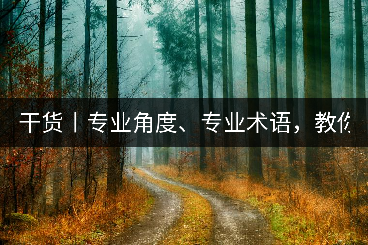 干貨丨專業(yè)角度、專業(yè)術(shù)語(yǔ)，教你評(píng)判茶葉！