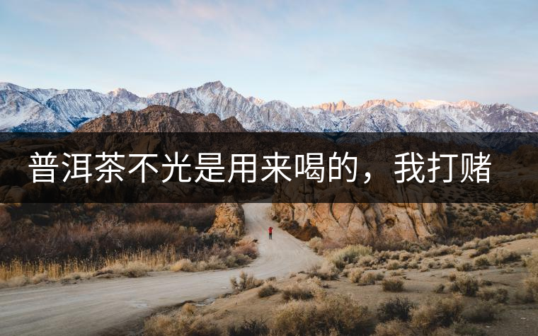 普洱茶不光是用來喝的，我打賭你第一條就不知道！