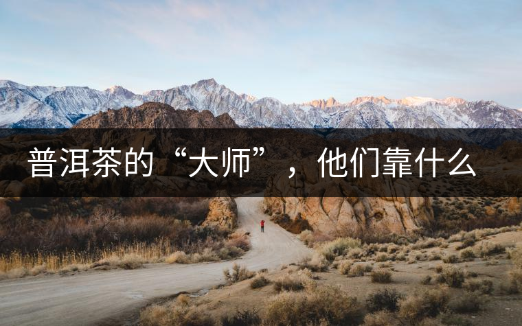 普洱茶的“大師”，他們靠什么來(lái)斷茶？