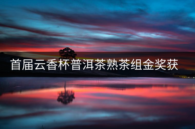 首屆云香杯普洱茶熟茶組金獎(jiǎng)獲獎(jiǎng)名單