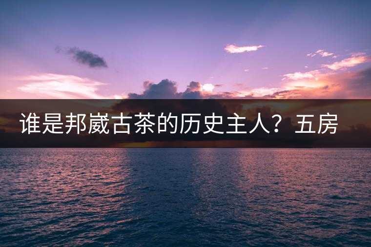 誰是邦崴古茶的歷史主人？五房·茶馬古道考察記