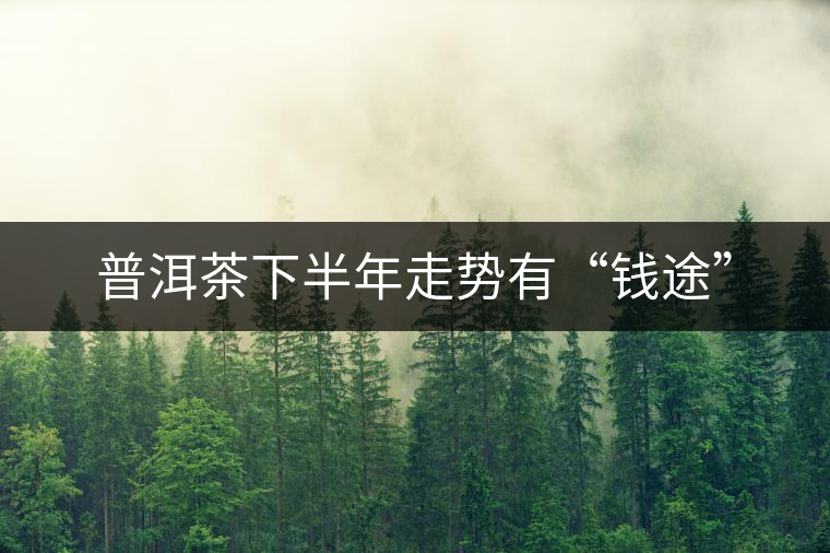 普洱茶下半年走勢(shì)有“錢途” 普洱茶下半年走勢(shì)有“錢途”