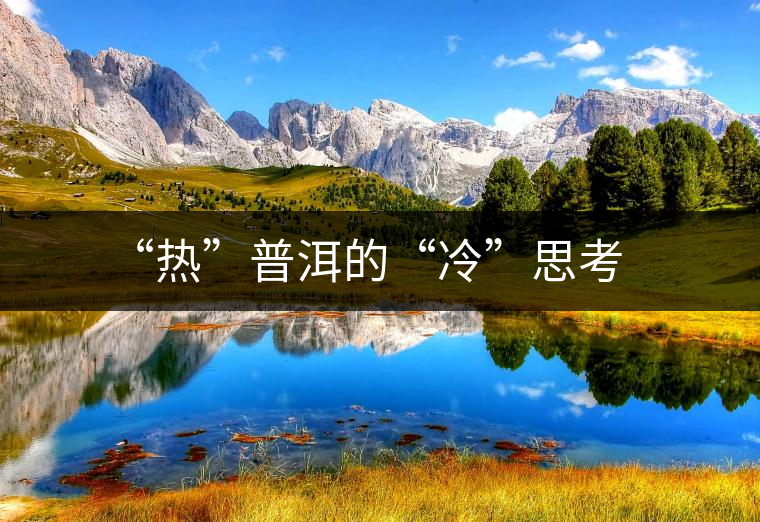 “熱”普洱的“冷”思考 “熱”普洱的“冷”思考