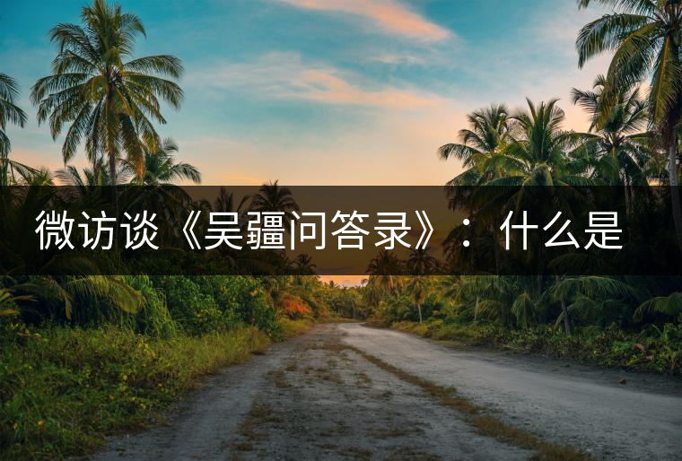 微訪談《吳疆問(wèn)答錄》：什么是純正的普洱茶？