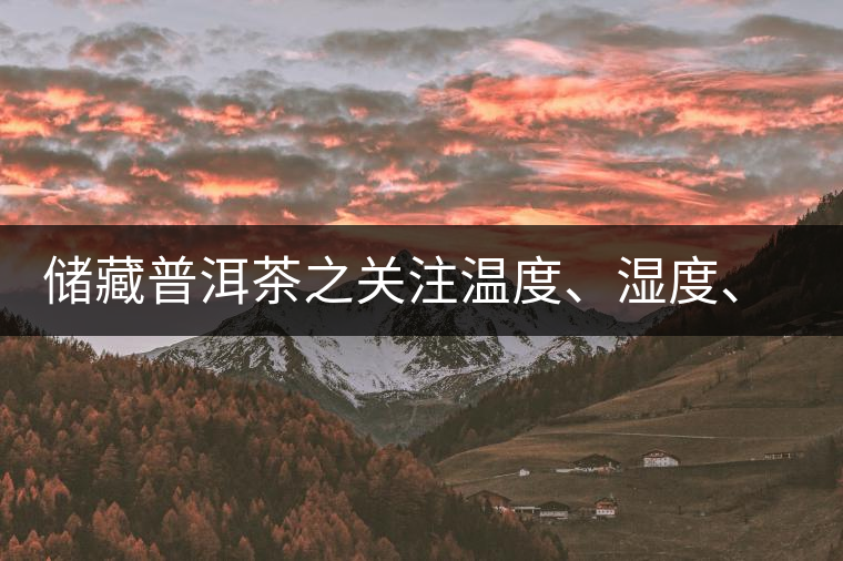 儲藏普洱茶之關(guān)注溫度、濕度、異味因素影響