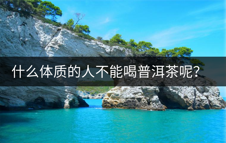 什么體質(zhì)的人不能喝普洱茶呢？為什么？