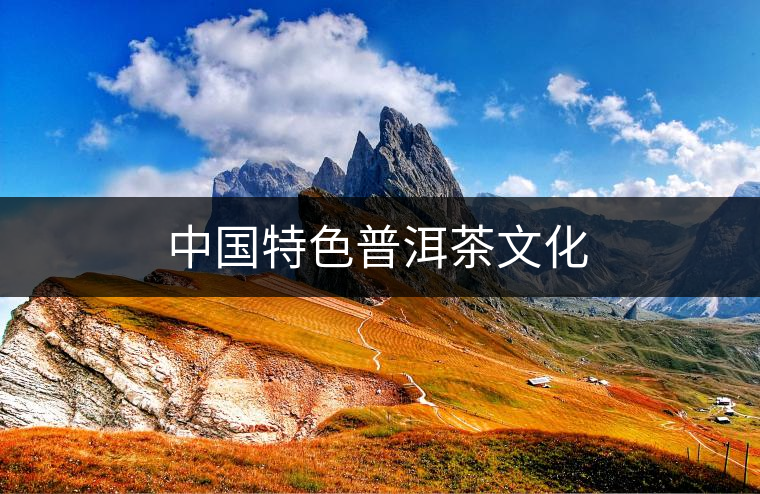 中國(guó)特色普洱茶文化 中國(guó)特色普洱茶文化