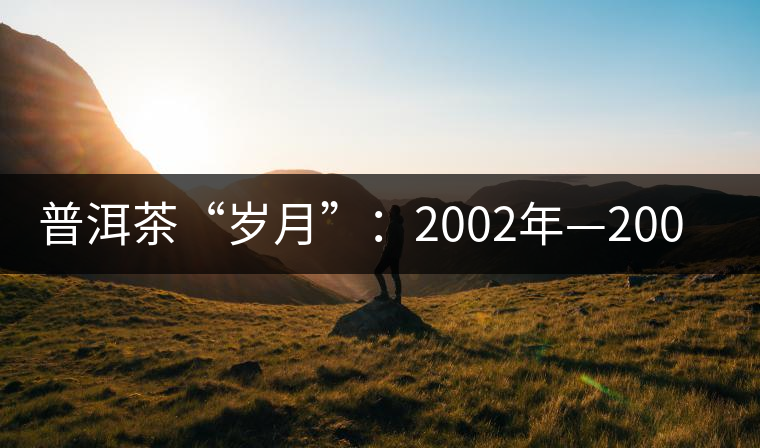 普洱茶“歲月”：2002年—2004年間的普洱茶