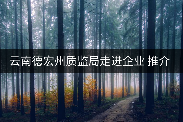 云南德宏州質(zhì)監(jiān)局走進(jìn)企業(yè) 推介普洱茶地標(biāo) 云南德宏州質(zhì)監(jiān)局走進(jìn)企業(yè) 推介普洱茶地標(biāo)