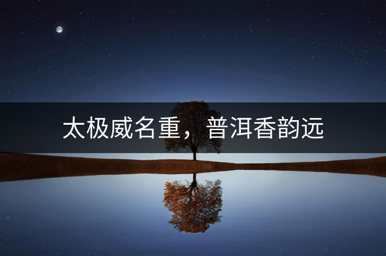 太極威名重，普洱香韻遠(yuǎn)