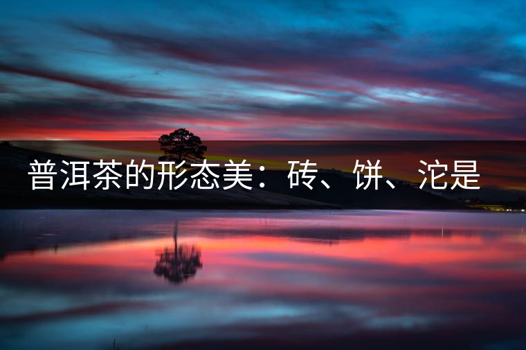 普洱茶的形態(tài)美：磚、餅、沱是如何形成的？