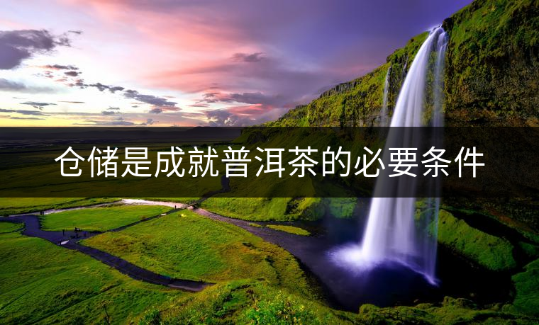 倉(cāng)儲(chǔ)是成就普洱茶的必要條件 倉(cāng)儲(chǔ)是成就普洱茶的必要條件