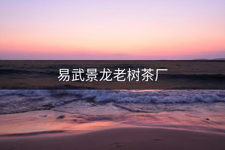 易武景龍老樹(shù)茶廠 易武景龍老樹(shù)茶廠