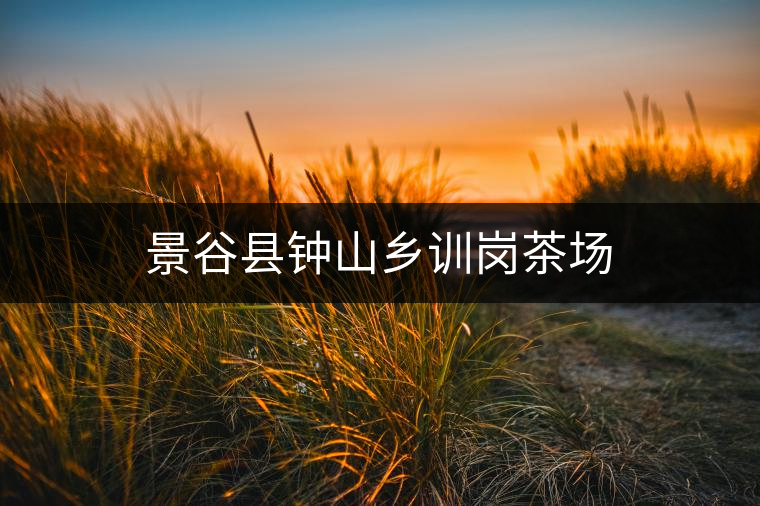 景谷縣鐘山鄉(xiāng)訓(xùn)崗茶場(chǎng) 景谷縣鐘山鄉(xiāng)訓(xùn)崗茶場(chǎng)