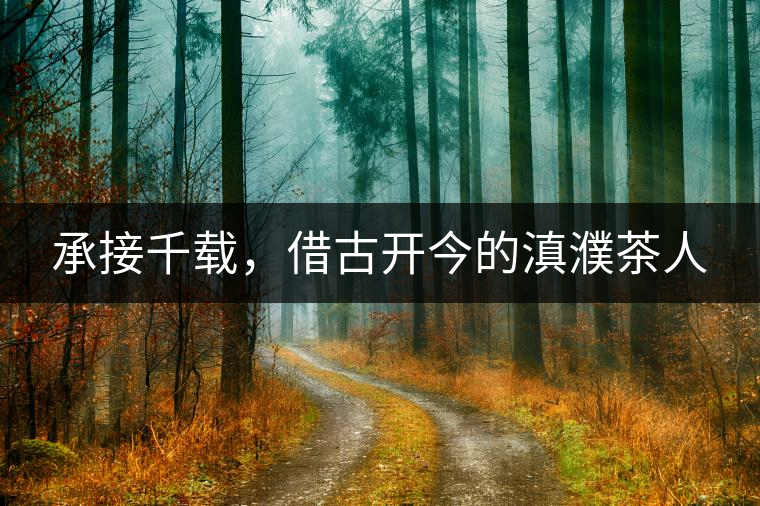 承接千載，借古開今的滇濮茶人