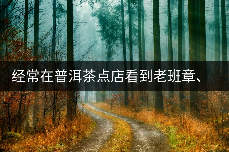 經(jīng)常在普洱茶點店看到老班章、冰島等名氣大的熟茶，它們怎么樣？