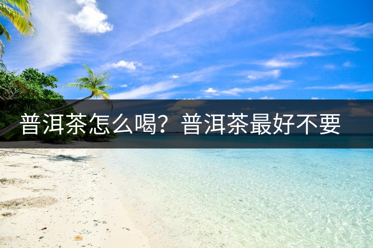 普洱茶怎么喝？普洱茶最好不要煮了喝