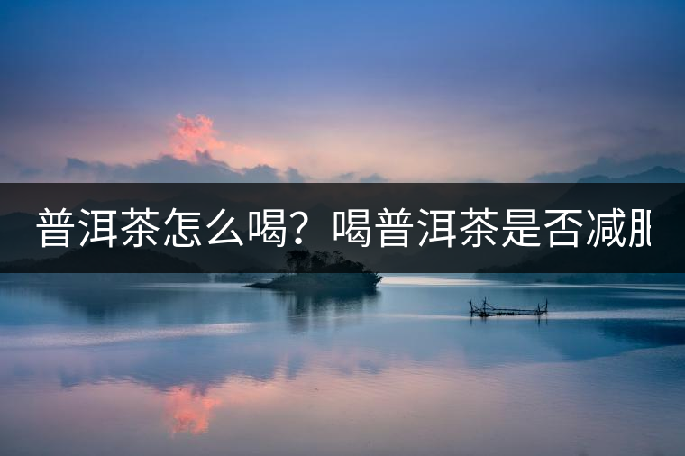 普洱茶怎么喝？喝普洱茶是否減肥？