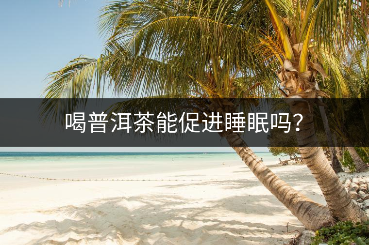喝普洱茶能促進(jìn)睡眠嗎？