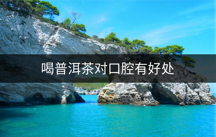 喝普洱茶對口腔有好處