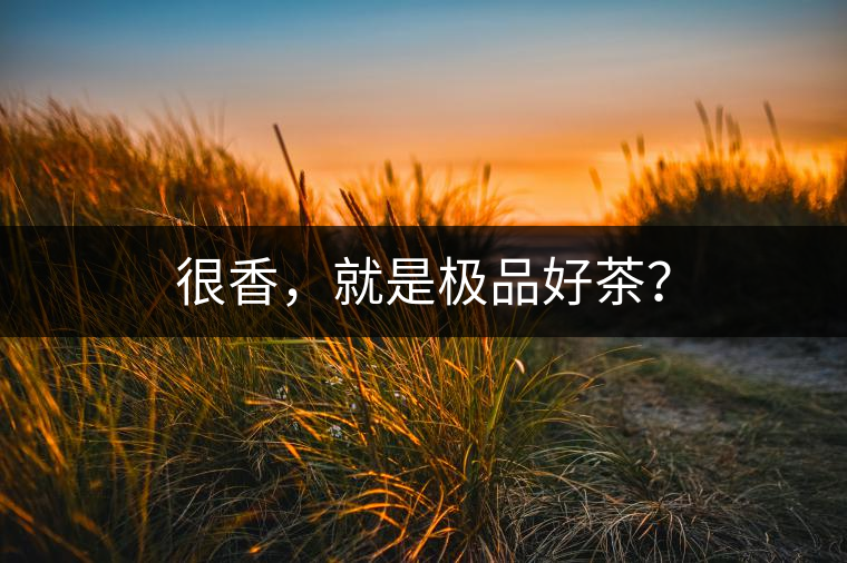 很香，就是極品好茶？