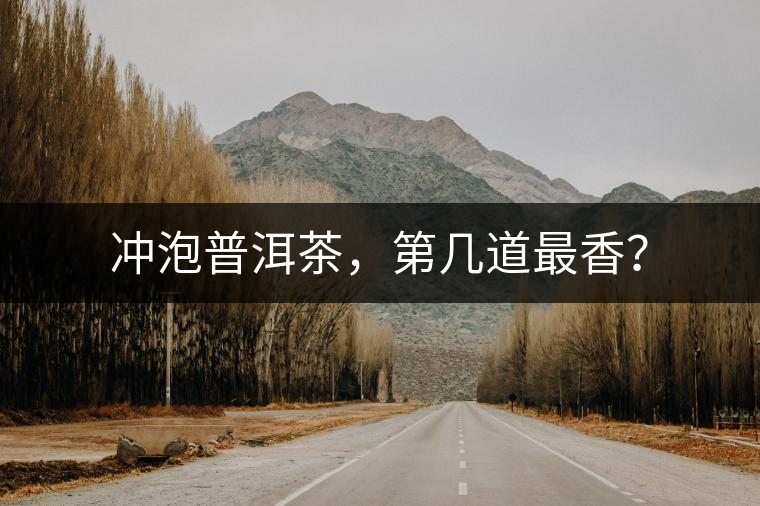 沖泡普洱茶，第幾道最香？
