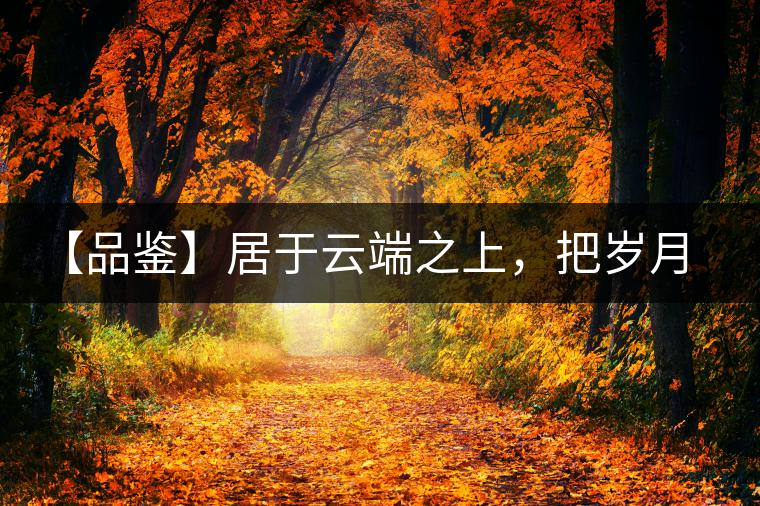 【品鑒】居于云端之上，把歲月“熟”透