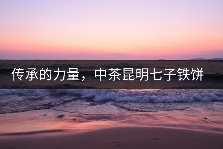 傳承的力量，中茶昆明七子鐵餅（生茶）即將上市