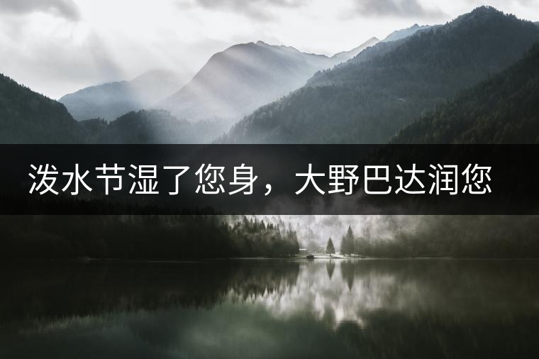 潑水節(jié)濕了您身，大野巴達(dá)潤(rùn)您心