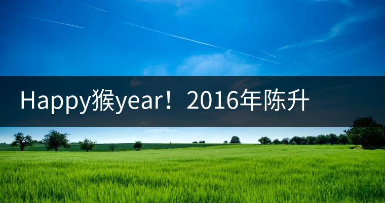 Happy猴year！2016年陳升號“猴餅”橫空出世