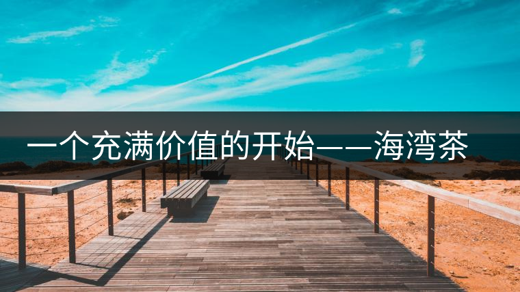 一個(gè)充滿價(jià)值的開始——海灣茶業(yè)良品沱上市
