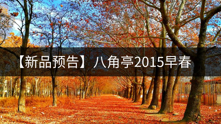 【新品預告】八角亭2015早春生態(tài)方磚即將上市