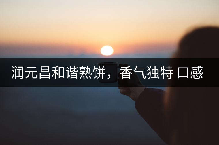 潤元昌和諧熟餅，香氣獨(dú)特 口感厚實(shí)