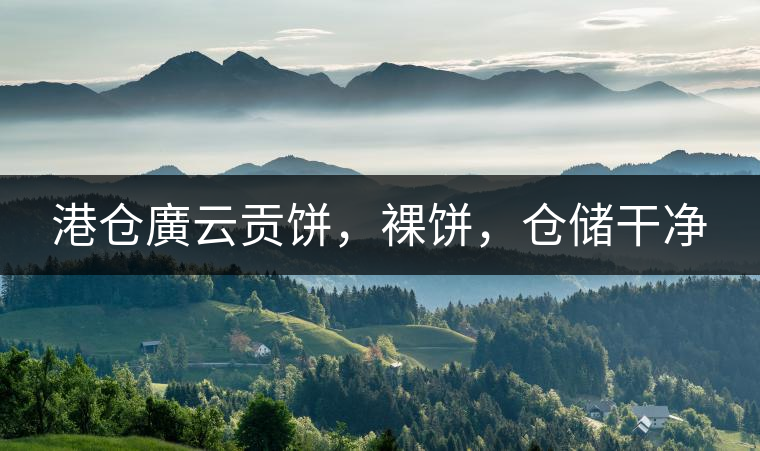 港倉廣云貢餅，裸餅，倉儲干凈