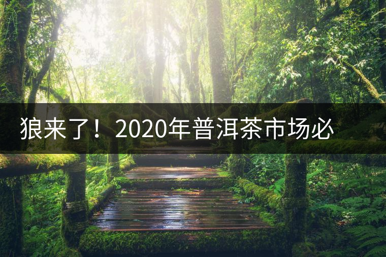 狼來了！2020年普洱茶市場必然變天，早做準備才是王道