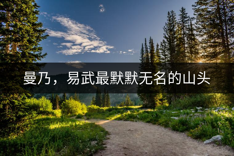 曼乃，易武最默默無名的山頭