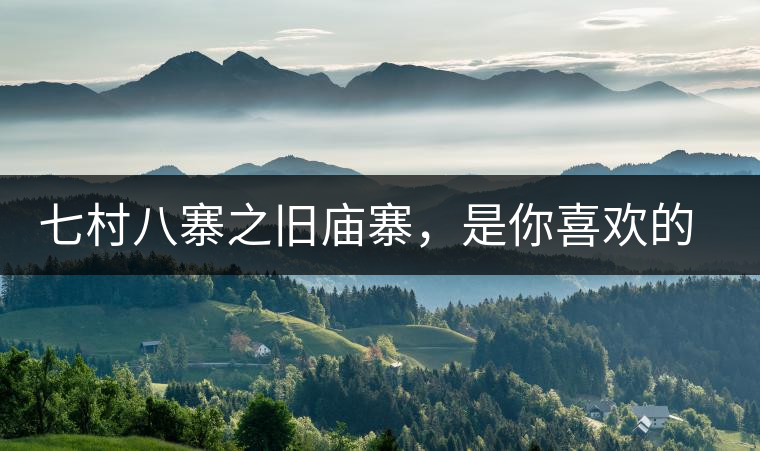 七村八寨之舊廟寨，是你喜歡的易武味嗎？