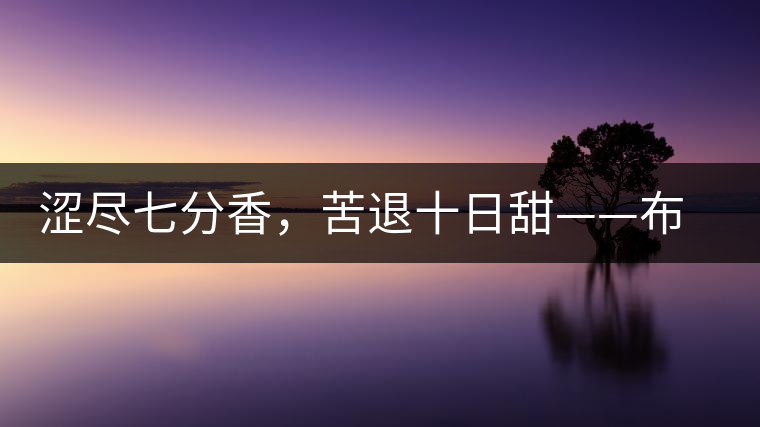 澀盡七分香，苦退十日甜——布朗山千年古寨曼新龍