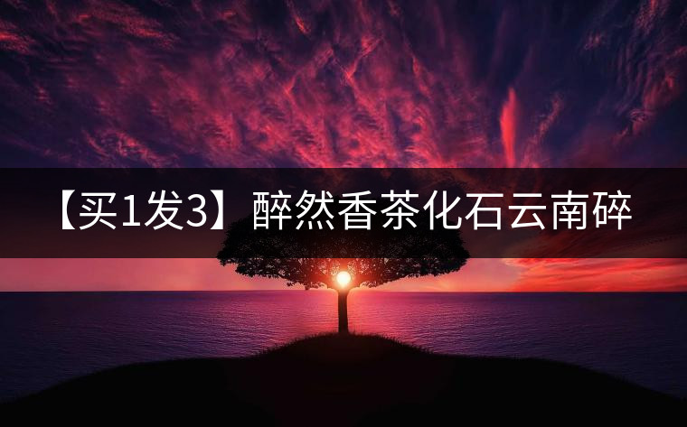 【買(mǎi)1發(fā)3】醉然香茶化石云南碎銀子普洱茶古樹(shù)茶糯米香茶葉共375g 【買(mǎi)1發(fā)3】醉然香茶化石云南碎銀子普洱茶古樹(shù)茶糯米香茶葉共375g