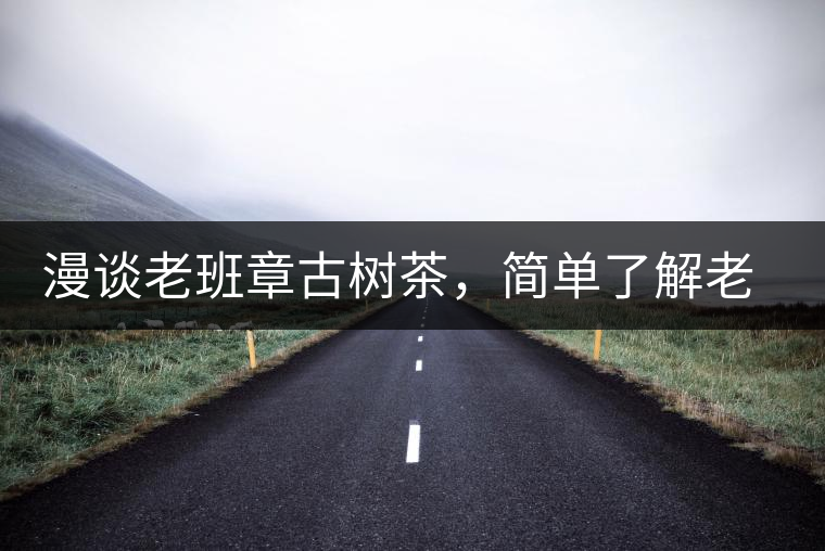 漫談老班章古樹茶，簡單了解老班章普洱茶