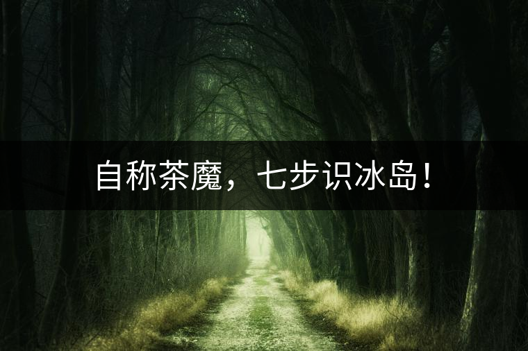 自稱茶魔，七步識冰島！
