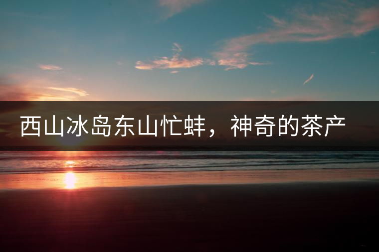 西山冰島東山忙蚌，神奇的茶產(chǎn)區(qū)勐庫(kù)