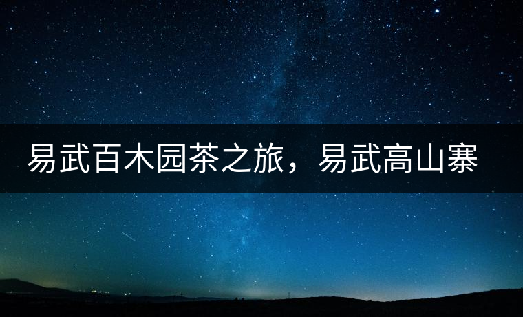 易武百木園茶之旅，易武高山寨古茶山