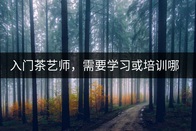 入門茶藝師，需要學(xué)習(xí)或培訓(xùn)哪些知識